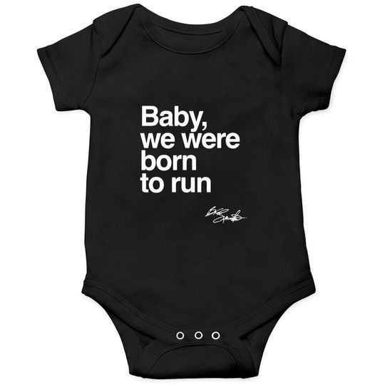 Bruce Springsteen, born to run, rock, 80's , retro, Born in the USA, USA, Philadelphia, Unisex Softstyle Onesies