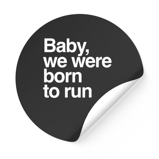 Bruce Springsteen, born to run, rock, 80's , retro, Born in the USA, USA, Philadelphia, Unisex Softstyle Stickers