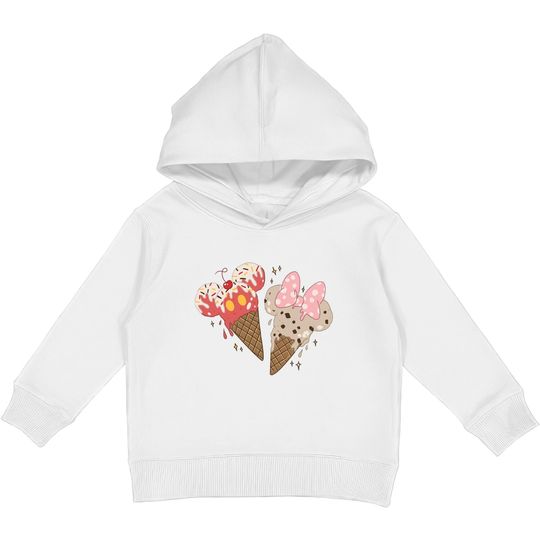 Discover Disney Ice Cream Kids Pullover Hoodies, Disney Snacks Shirt