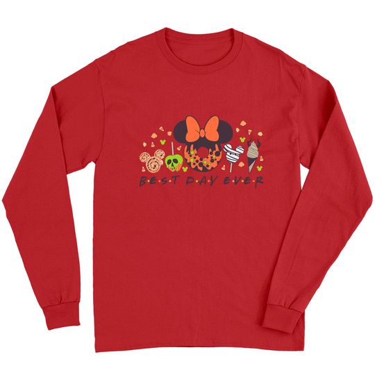 Disney Best Day Ever Long Sleeves, Halloween Shirt, Disney Shirt, Cute Disney Halloween Shirt