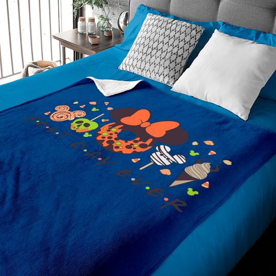 Disney Best Day Ever Baby Blankets, Halloween Baby Blanket, Disney Baby Blanket, Cute Disney Halloween Baby Blanket