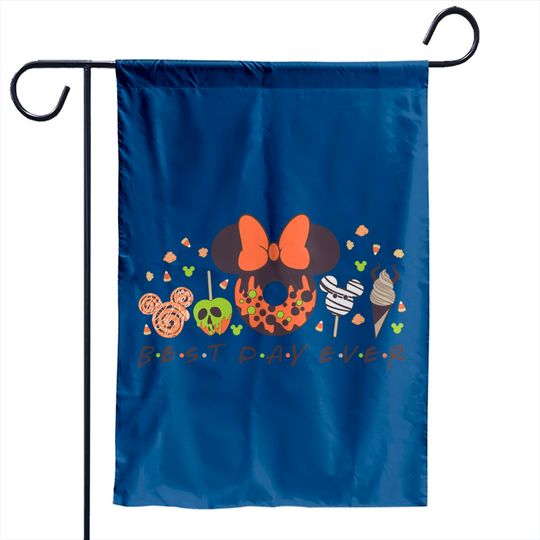 Disney Best Day Ever Garden Flags, Halloween Garden Flag, Disney Garden Flag, Cute Disney Halloween Garden Flag