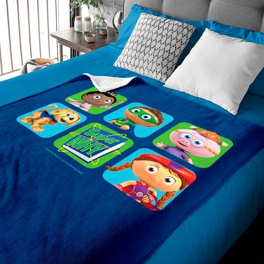 Super WHY super heroes - Super Why - Baby Blankets