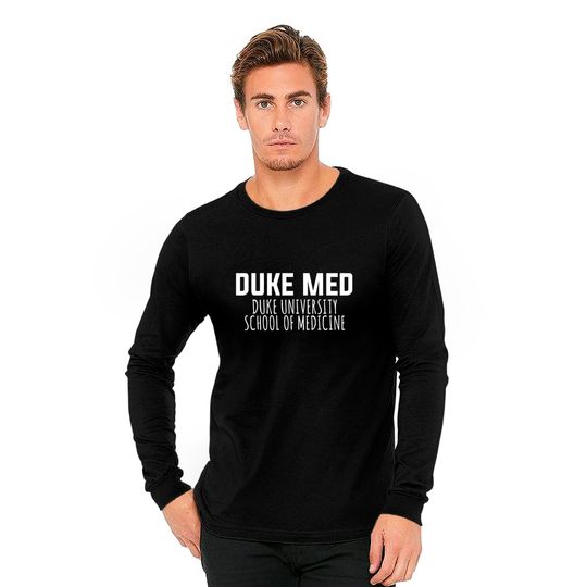 Duke Med - Duke University School of Medicine (White) - Duke - Long Sleeves
