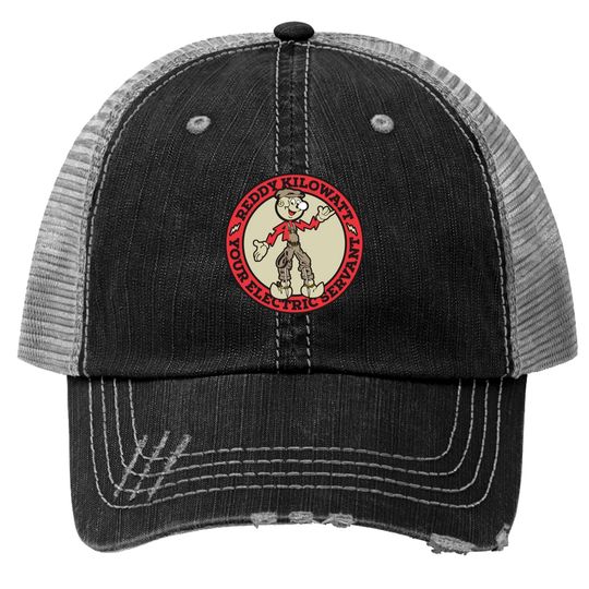 REDDY KILOWATT IS FUN - Reddy Kilowatt - Trucker Hats