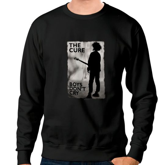 The Cure Boys Don't Cry BW Robert Smith Rock Tee Sweatshirts