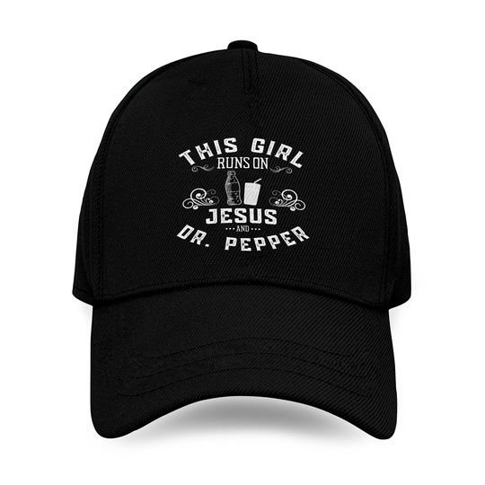 Just a Girl Who Loves Dr. Pepper - Dr Pepper Baseball Cap