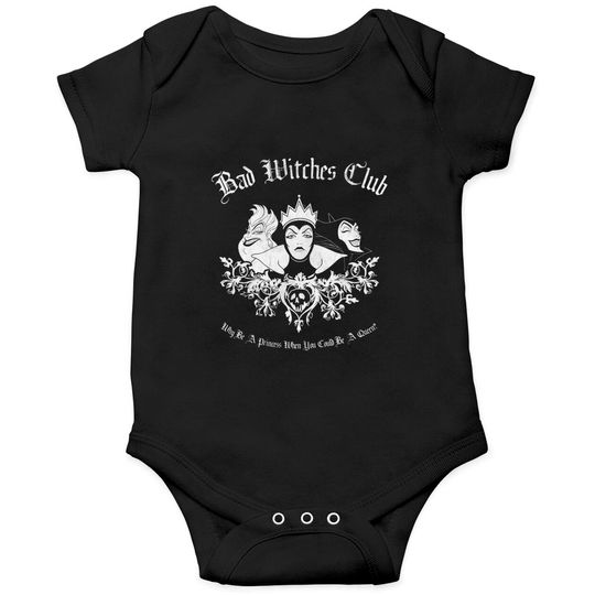 Villains Disney Bad Witches Club Onesies