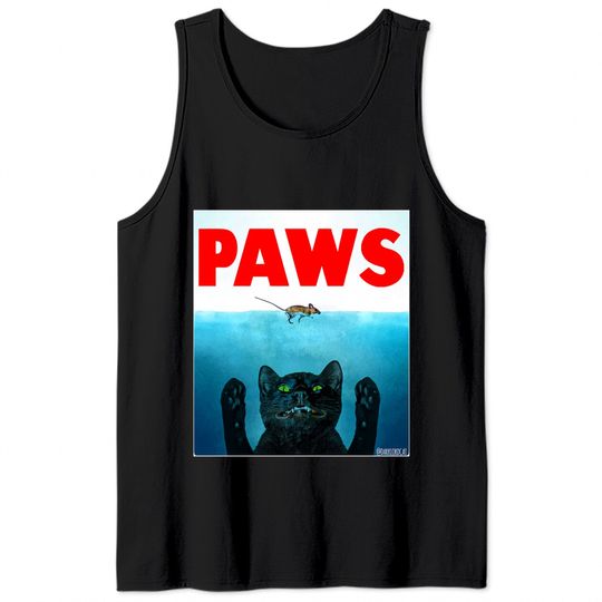 Paws (Cat Jaws) - Cat - Tank Tops