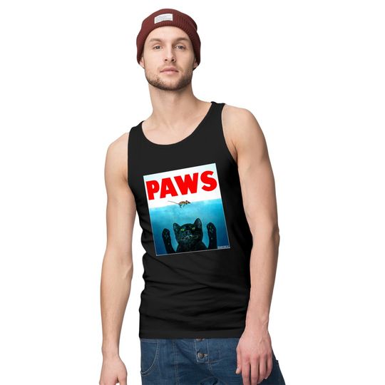 Paws (Cat Jaws) - Cat - Tank Tops
