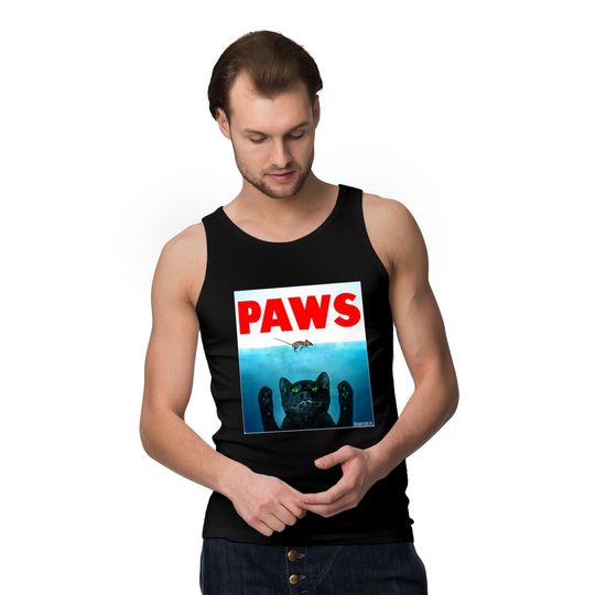 Paws (Cat Jaws) - Cat - Tank Tops