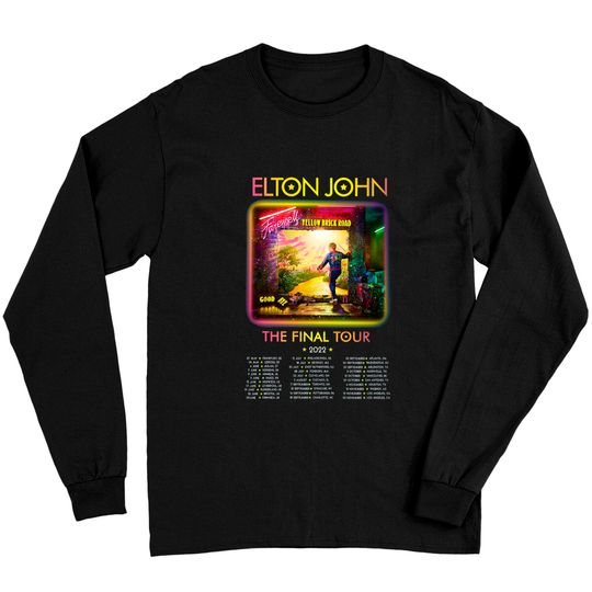Elton John The Final Tour Long Sleeves