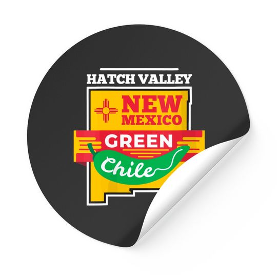 Hatch Chile Sticker New Mexico Green Chili Pepper pn Stickers
