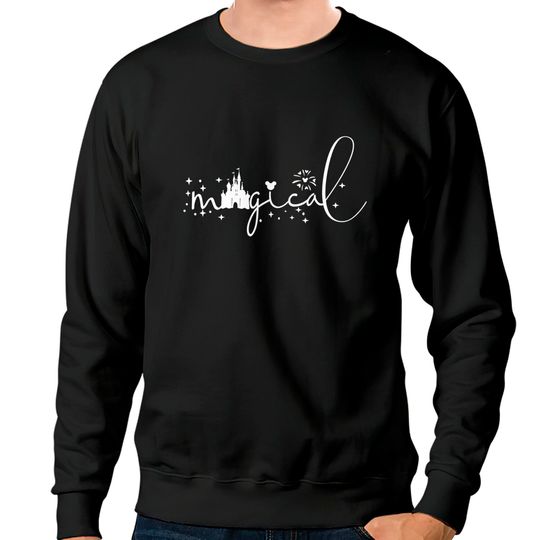 Discover Disney Magical Sweatshirt, Disney Sweatshirts, Mickey Sweatshirts, Minnie Sweatshirt
