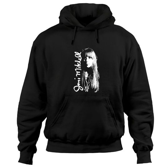 Joni Mitchell // Folk Musician - Joni Mitchell - Hoodies