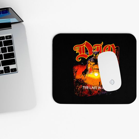 Dio Last In Line Tour, Dio band 80s Mouse Pads, Dio Heavy Metal Rock band Mouse Pads
