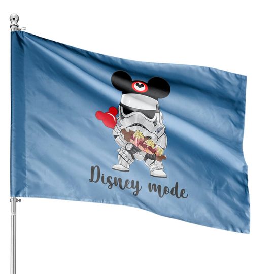 Disney Vacation House Flag, Disney Mode House Flags With Stormtrooper House Flags