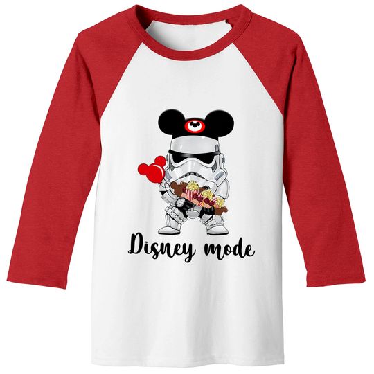 Disney Vacation Shirt, Disney Mode Baseball Tees With Stormtrooper Baseball Tees
