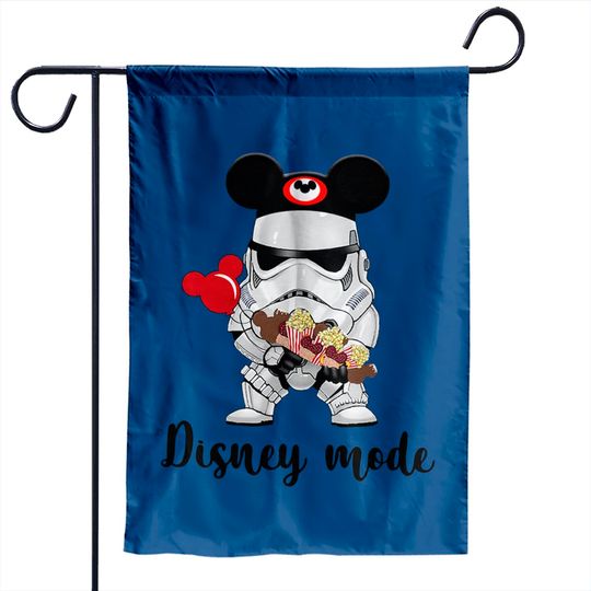 Disney Vacation Garden Flag, Disney Mode Garden Flags With Stormtrooper Garden Flags