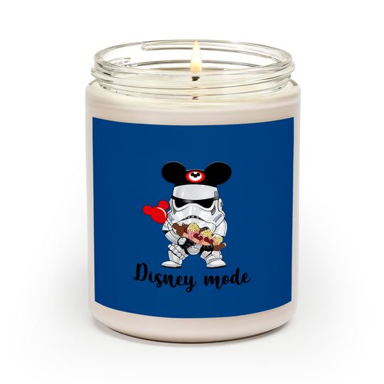 Disney Vacation Scented candle, Disney Mode Scented Candles With Stormtrooper Scented Candles
