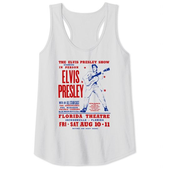 The Elvis Presley Show Tank Tops