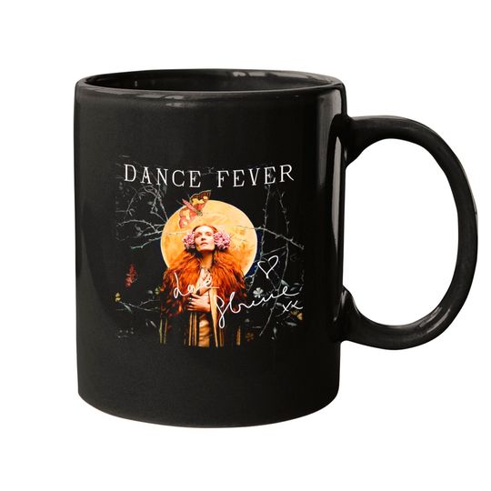 Florence And The Machine Dance Fever Vintage Mugs, Florence Welch Mugs, Dance Fever Tour Concert 2022 M