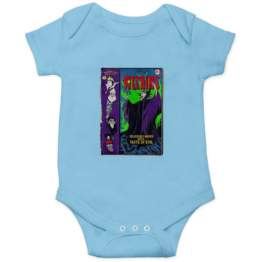 Disney Villains Deliciously Wicked Comic Onesies Unisex Onesies Birthday Onesie Gift For Men Women Kid Hoodie Sweatshirt Toddler