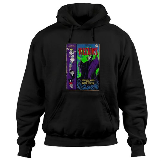 Disney Villains Deliciously Wicked Comic Hoodies Unisex Hoodies Birthday Shirt Gift For Men Women Kid Hoodie Sweatshirt Toddler