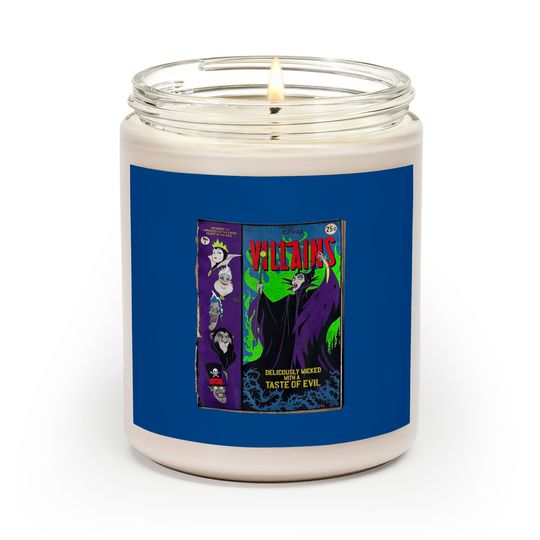 Disney Villains Deliciously Wicked Comic Scented Candles Unisex Scented Candles Birthday Scented candle Gift For Men Women Kid Hoodie Sweatshirt Toddler