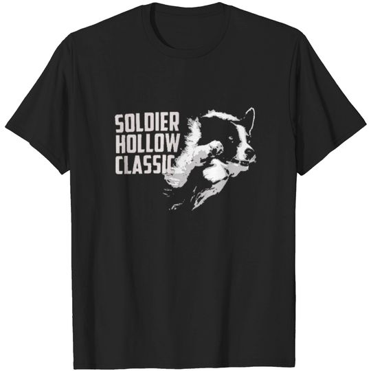 Discover Soldier Hollow Classic Border Collie Sheep Dog T-shirt