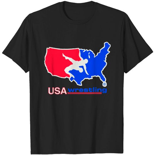 Discover USA WRESTLING LOGO T-shirt
