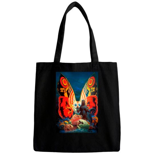 god zilla vs. Mothra 1992 - god zilla - Bags