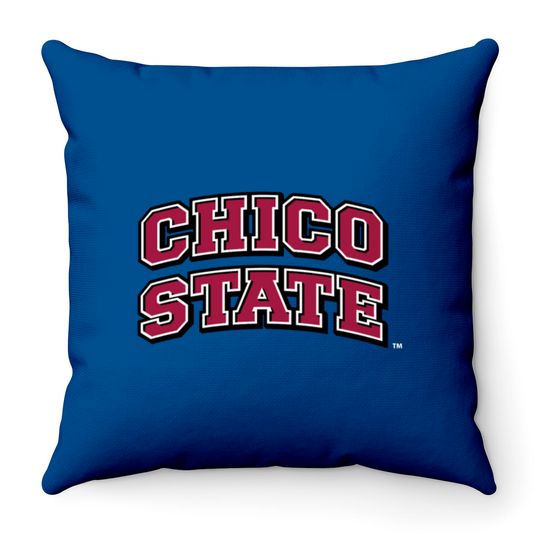 Chico State University Wildcats Ncca Ppchi04 Throw Pillows
