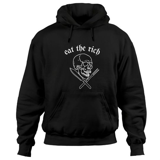 Eat The Rich Hoodies as worn by Dee Dee Ramone Hoodies