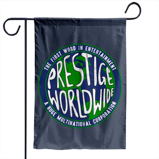 Prestige Worldwide logo inspired by Step Brothers - Prestige Worldwide - Garden Flags