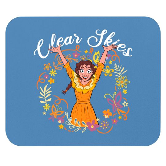 Pepa Clear Skies Floral Encanto Disney Mouse Pads