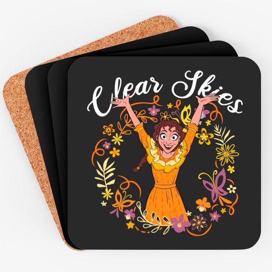 Pepa Clear Skies Floral Encanto Disney Coasters
