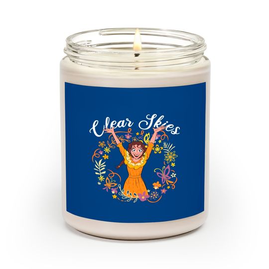 Pepa Clear Skies Floral Encanto Disney Scented Candles