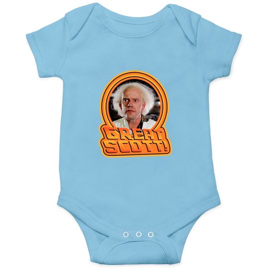 Great Scott Back to The Future Classic Movie Onesies