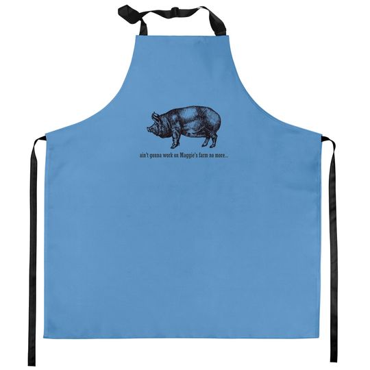 Maggie's Farm bob dylan - Bob Dylan - Kitchen Aprons