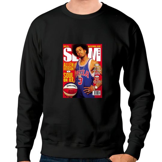 Allen Iverson S-l-am Mag-azine Sweatshirts