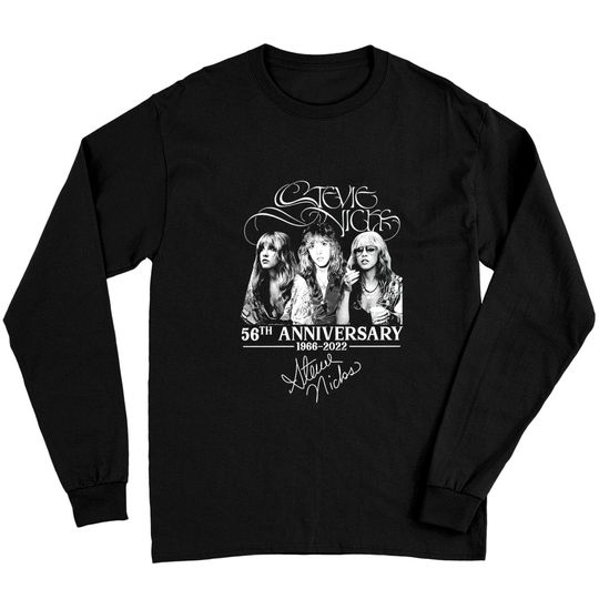 Stevie Nicks Shirt, 56th Anniversary Long Sleeves