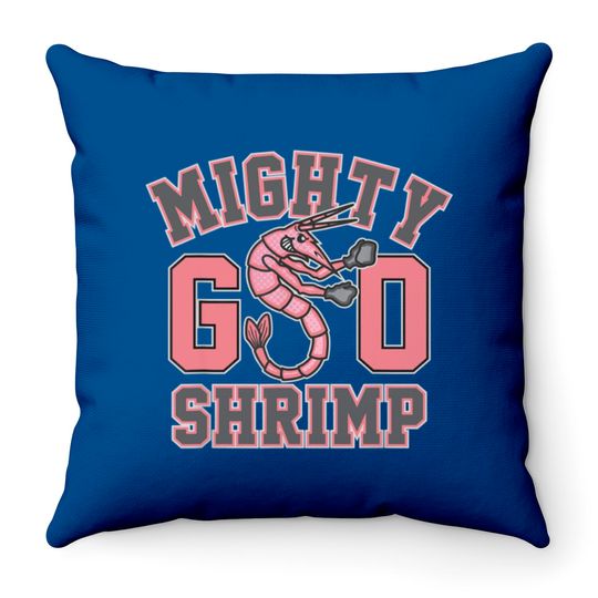 disney zombies go shrimp Throw Pillows