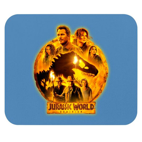 Jurassic World Mouse Pad, Jurassic World Dominion Mouse Pad, Jurassic Park Mouse Pads, Disney Movie Mouse Pad