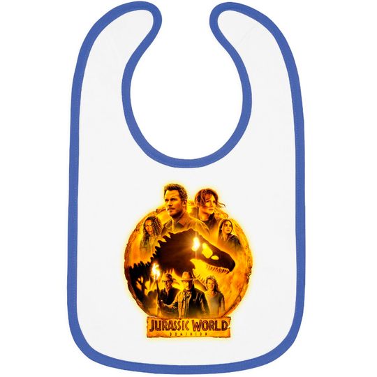 Jurassic World Bib, Jurassic World Dominion Bib, Jurassic Park Bibs, Disney Movie Bib