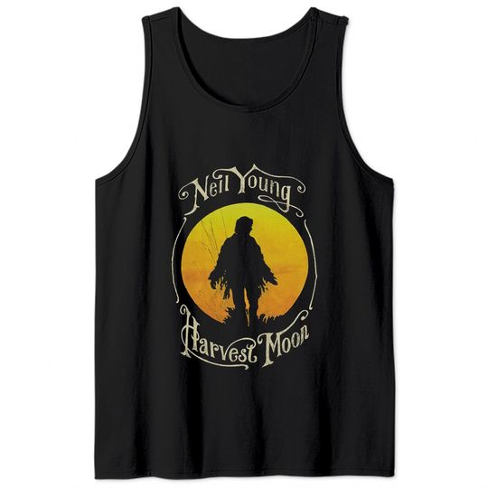 Neil Young Tank Tops - Neil Young Harvest Moon Tee