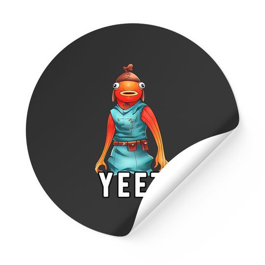 YEET Fishstick Skin Classic Stickers