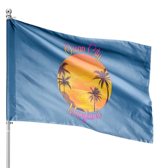 Ocean City Maryland House Flags