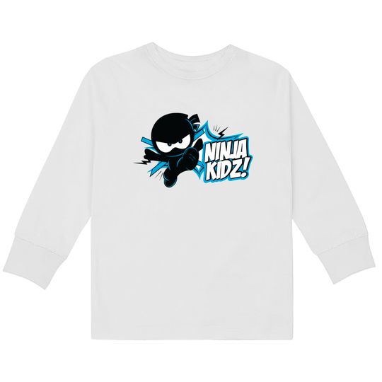 Ninja Kidz - Ninja Kidz Merch -  Kids Long Sleeve T-Shirts