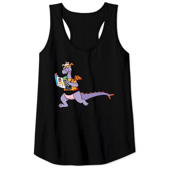 Tourist Figment - Epcot - Tank Tops